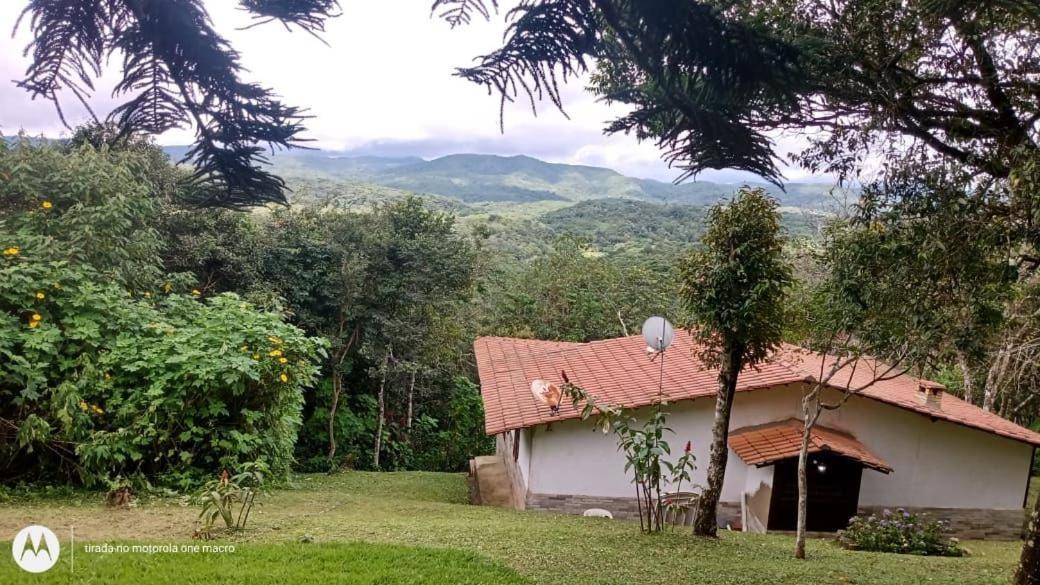 Chale Romantico , Rustico E Vista De Tirar O Folego Villa Гуарамиранга Екстериор снимка